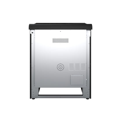 Cuisinière électrique noire Forno Leonardo Espresso de 30 pouces, vraie convection, économe en énergie - Forno Appliances