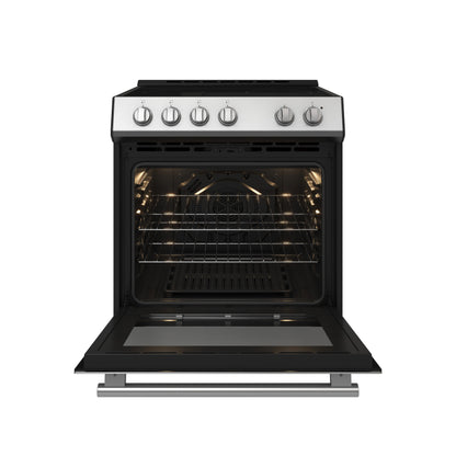 Cuisinière électrique Forno Leonardo Espresso de 30 po en acier inoxydable, convection véritable, économe en énergie - Forno Appliances