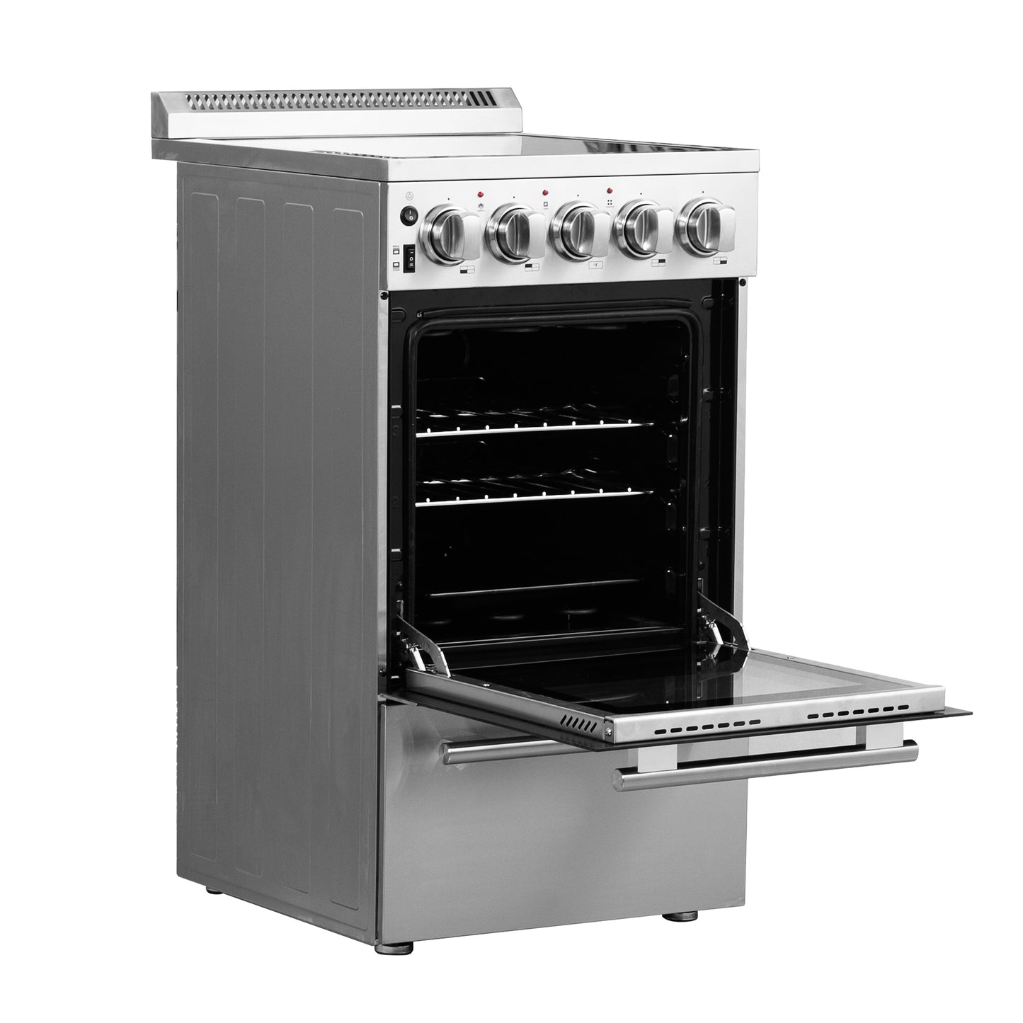 Cuisinière électrique autonome Forno Pallerano de 20 po, version Canada, fiche et cordon inclus - Forno Appliances