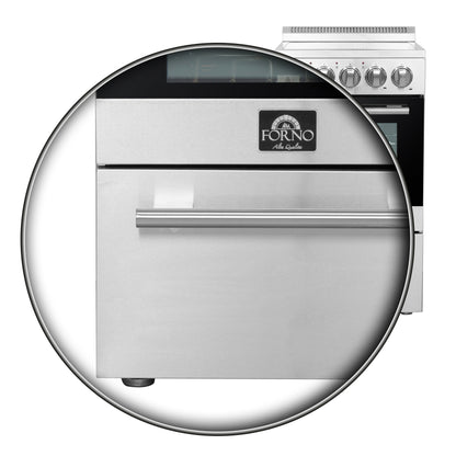 Cuisinière électrique autonome Forno Pallerano de 20 po, version Canada, fiche et cordon inclus - Forno Appliances