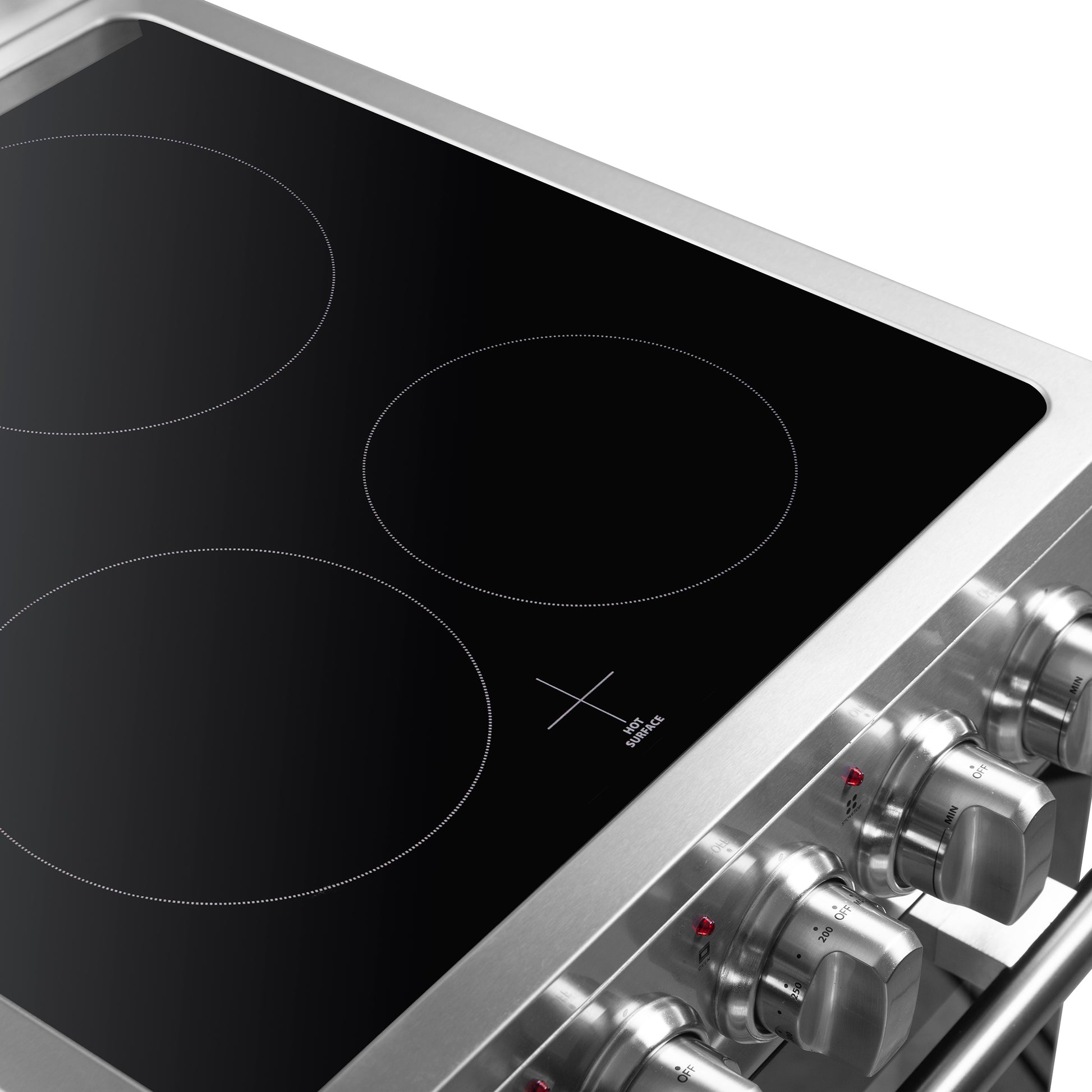 Forno Pallerano cuisinière électrique autonome de 20 pouces, version Canada, fiche et cordon inclus - Forno Appliances
