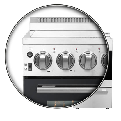Cuisinière électrique autonome Forno Pallerano de 20 po, version Canada, fiche et cordon inclus - Forno Appliances
