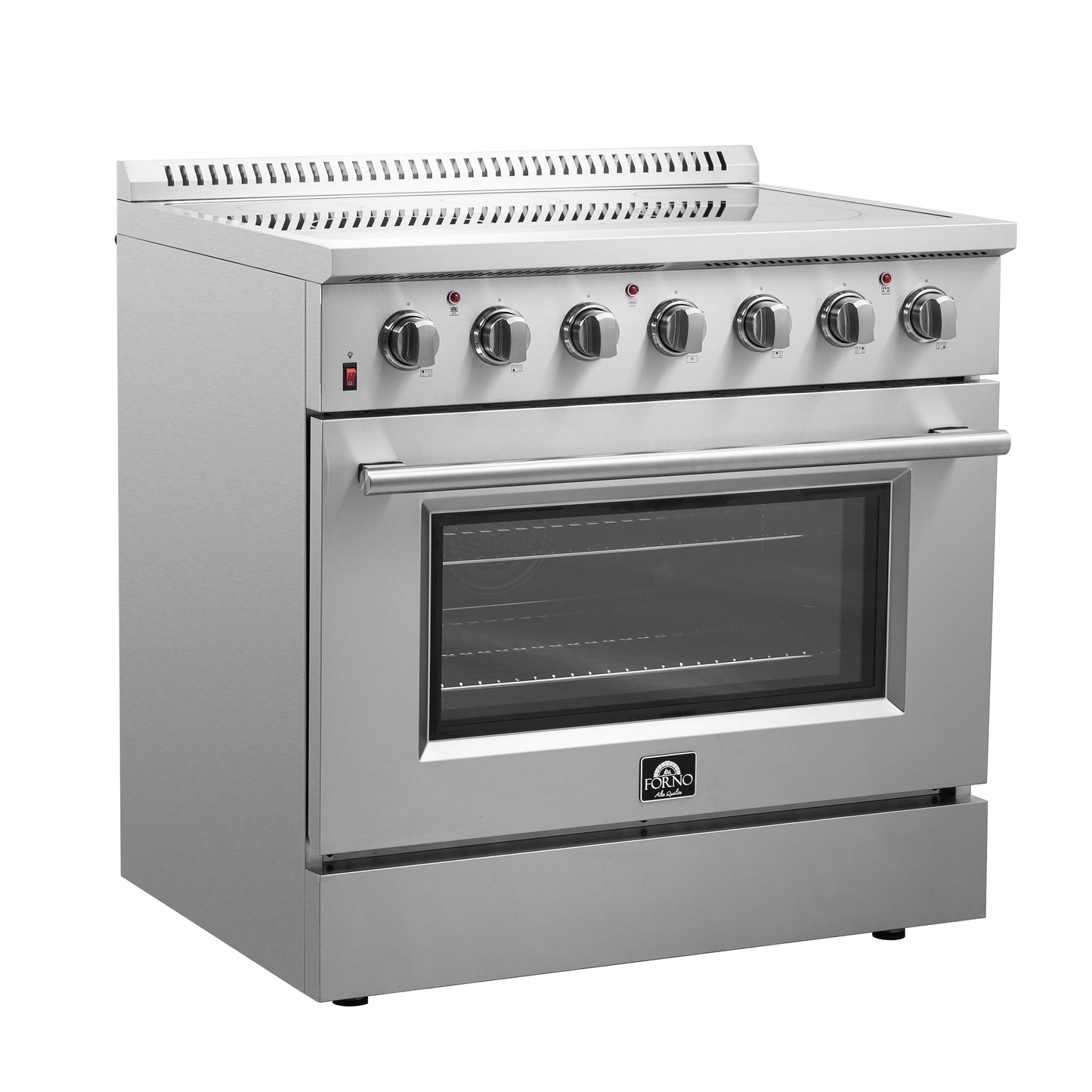 Forno Galiano Cuisinière électrique autonome de 36 pouces, vraie convection, économe en énergie - Forno Appliances