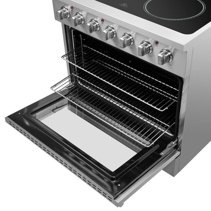 Forno Galiano, cuisinière électrique autoportante de 36 po, vraie convection, économe en énergie - Forno Appliances