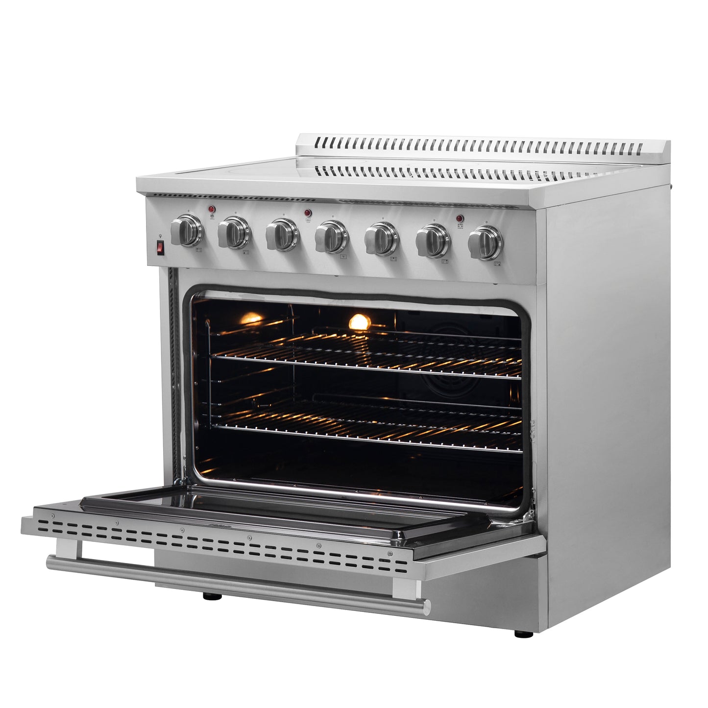 Forno Galiano, cuisinière électrique autoportante de 36 pouces, vraie convection, économe en énergie - Forno Appliances