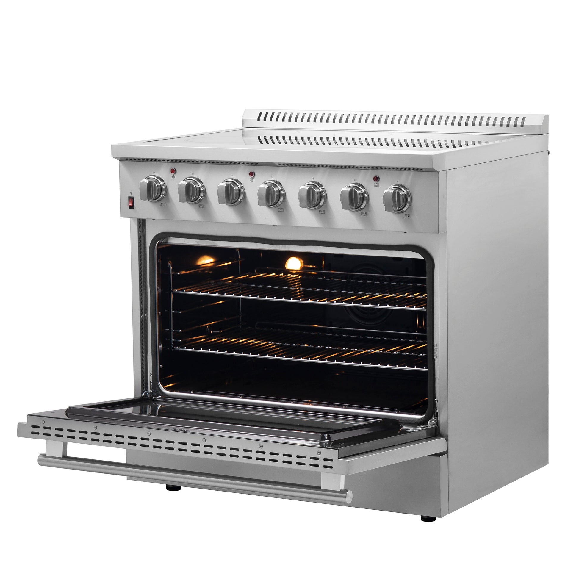 Forno Galiano, cuisinière électrique autoportante de 36 pouces, vraie convection, économe en énergie - Forno Appliances
