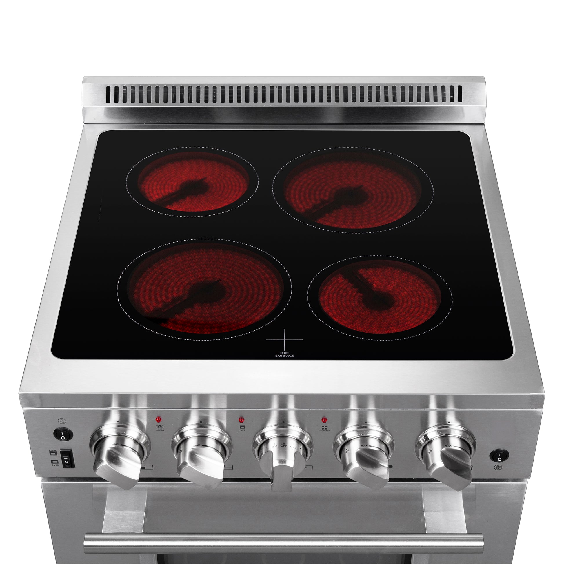 Forno Loiano 24-Inch Freestanding Electric Range, Canada Version, No Rotisserie Function, Plug and Cord Included - Forno Appliances