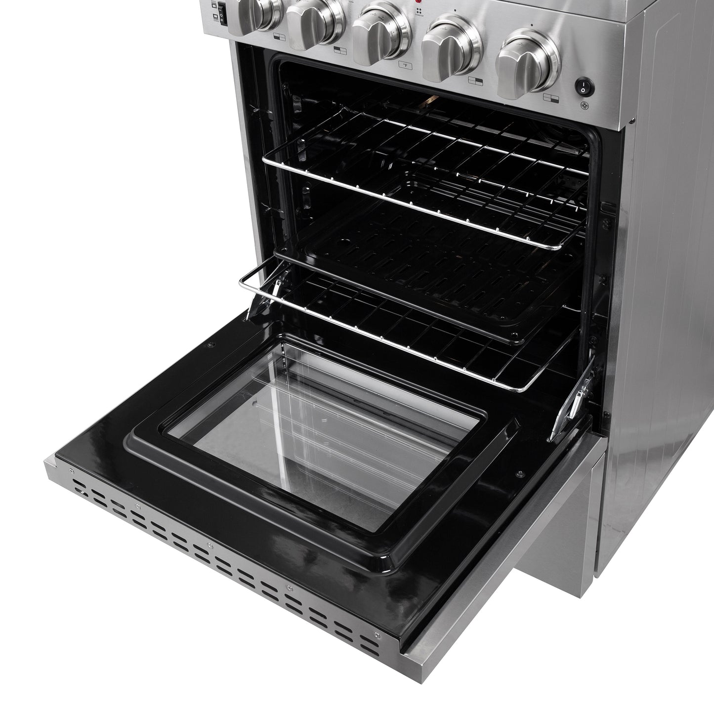 Forno Loiano 24-Inch Freestanding Electric Range, Canada Version, No Rotisserie Function, Plug and Cord Included - Forno Appliances