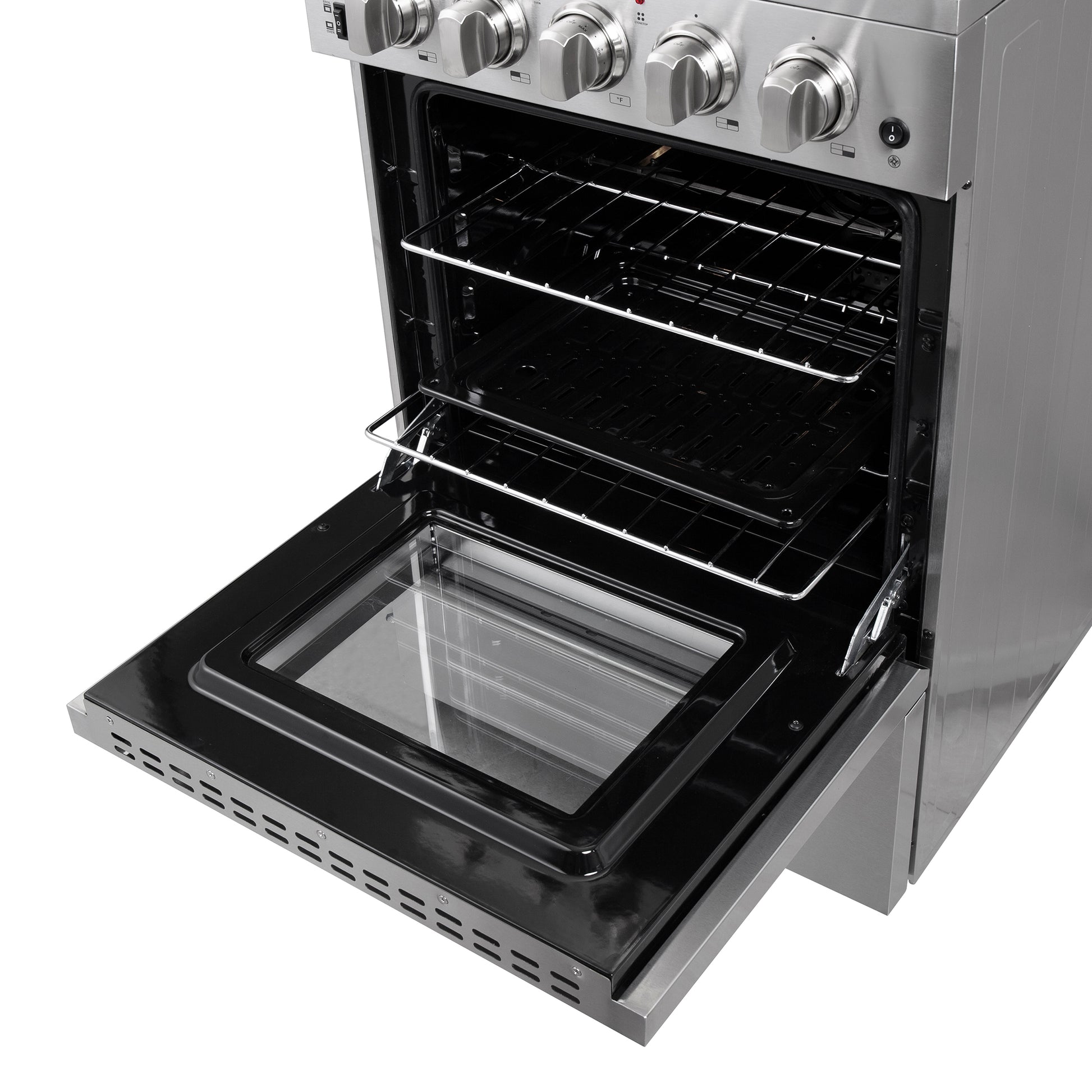Forno Loiano 24-Inch Freestanding Electric Range, Canada Version, No Rotisserie Function, Plug and Cord Included - Forno Appliances