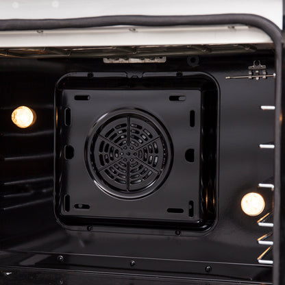 Forno Galiano cuisinière électrique indépendante à double porte française de 30 pouces, chaleur tournante vraie, économe en énergie - Forno Appliances