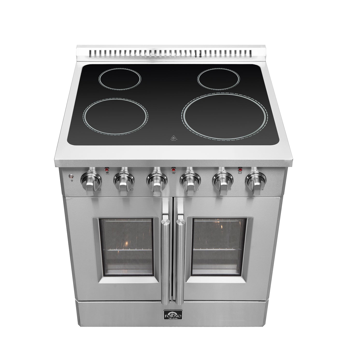 Forno Galiano cuisinière électrique autonome 30 pouces à double porte, vraie convection, écoénergétique - Forno Appliances