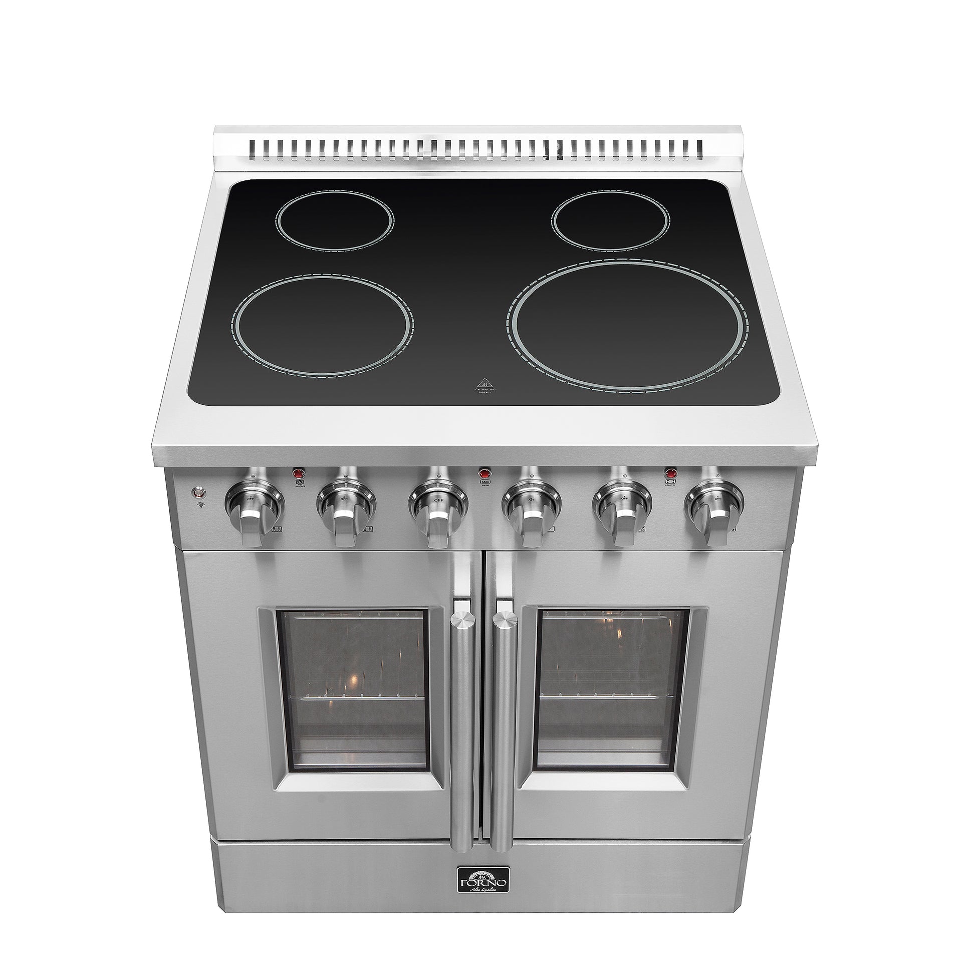 Forno Galiano cuisinière électrique autonome 30 pouces à double porte, vraie convection, écoénergétique - Forno Appliances