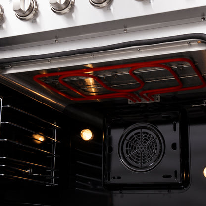 Four électrique autonome Forno Galiano à porte française de 30 po, convection véritable, écoénergétique - Forno Appliances