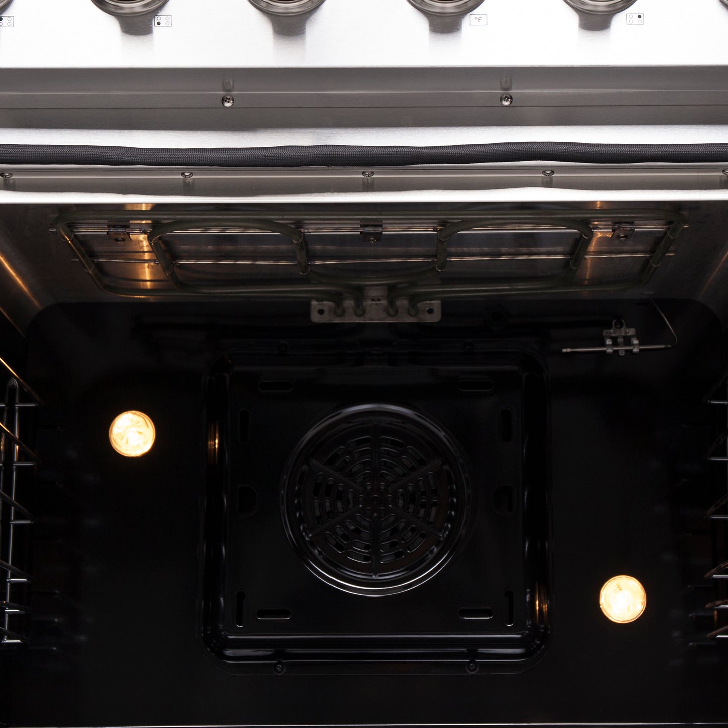 Cuisinière électrique autoportante Forno Galiano 30 pouces à portes françaises, vraie convection, économe en énergie - Forno Appliances