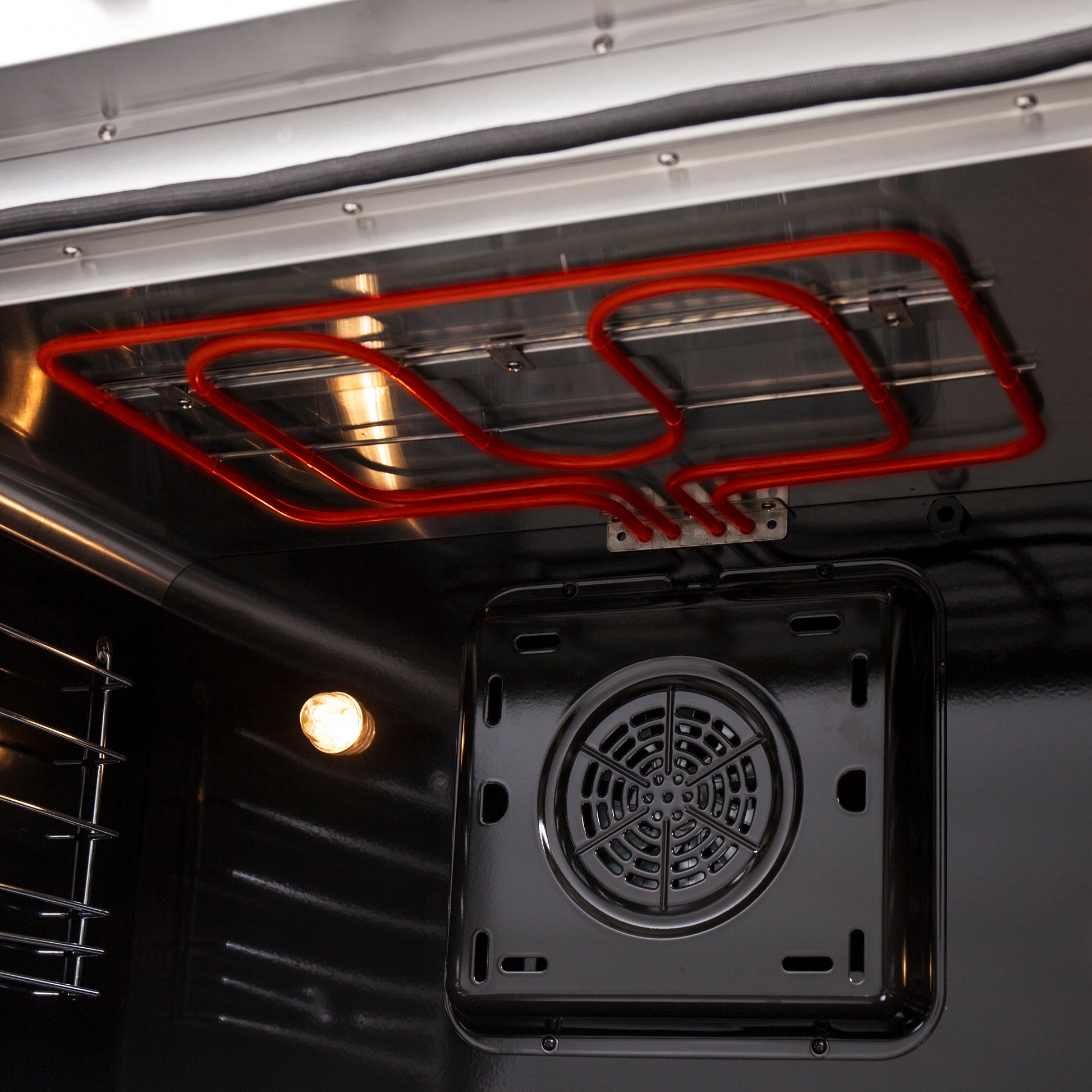 Cuisinière électrique autonome Forno Galiano de 36 pouces à portes françaises, convection véritable, économe en énergie - Forno Appliances