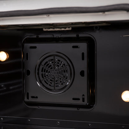 Cuisinière électrique autonome Forno Galiano 36 pouces à portes françaises, vraie convection, écoénergétique - Forno Appliances