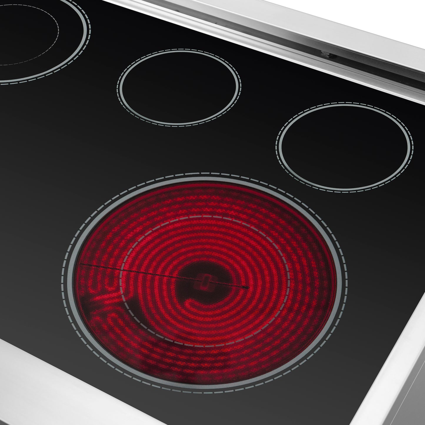 Cuisinière électrique autonome Forno Massimo à double porte française de 36 pouces, four à convection véritable - Forno Appliances