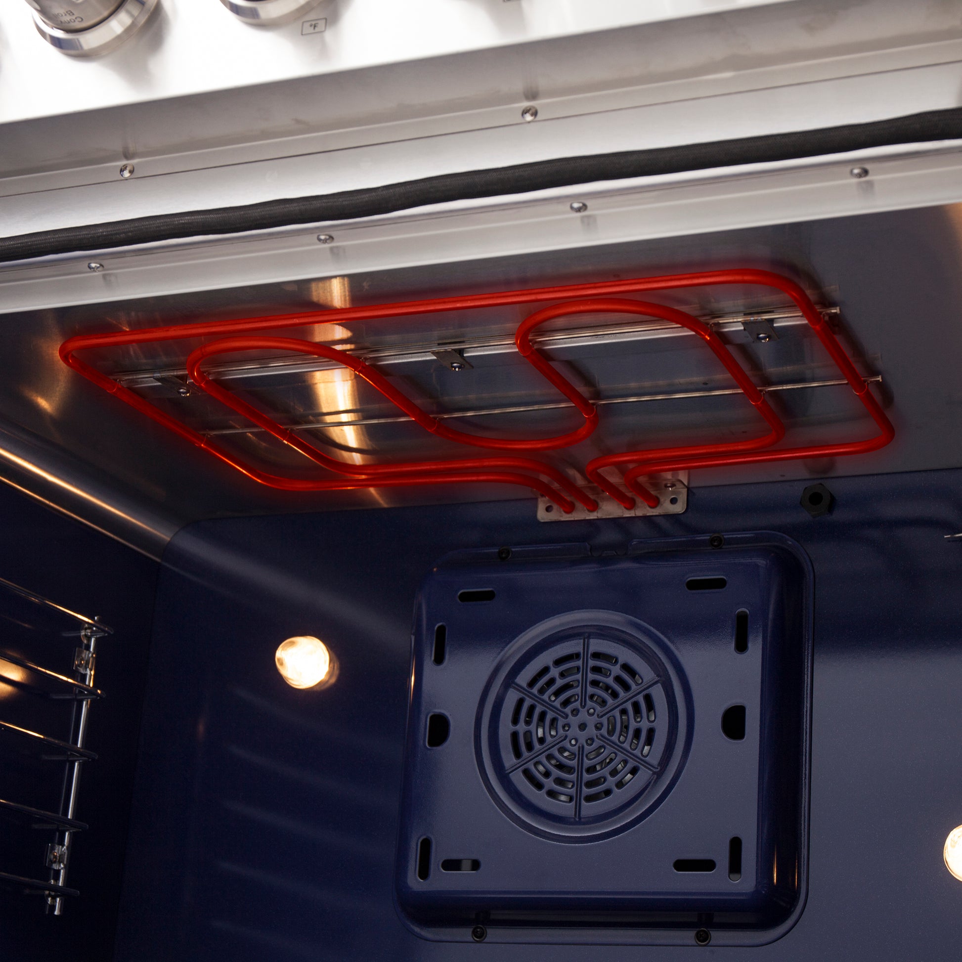 Cuisinière électrique Forno Massimo 36 pouces à poser, porte française, four à vraie convection - Forno Appliances