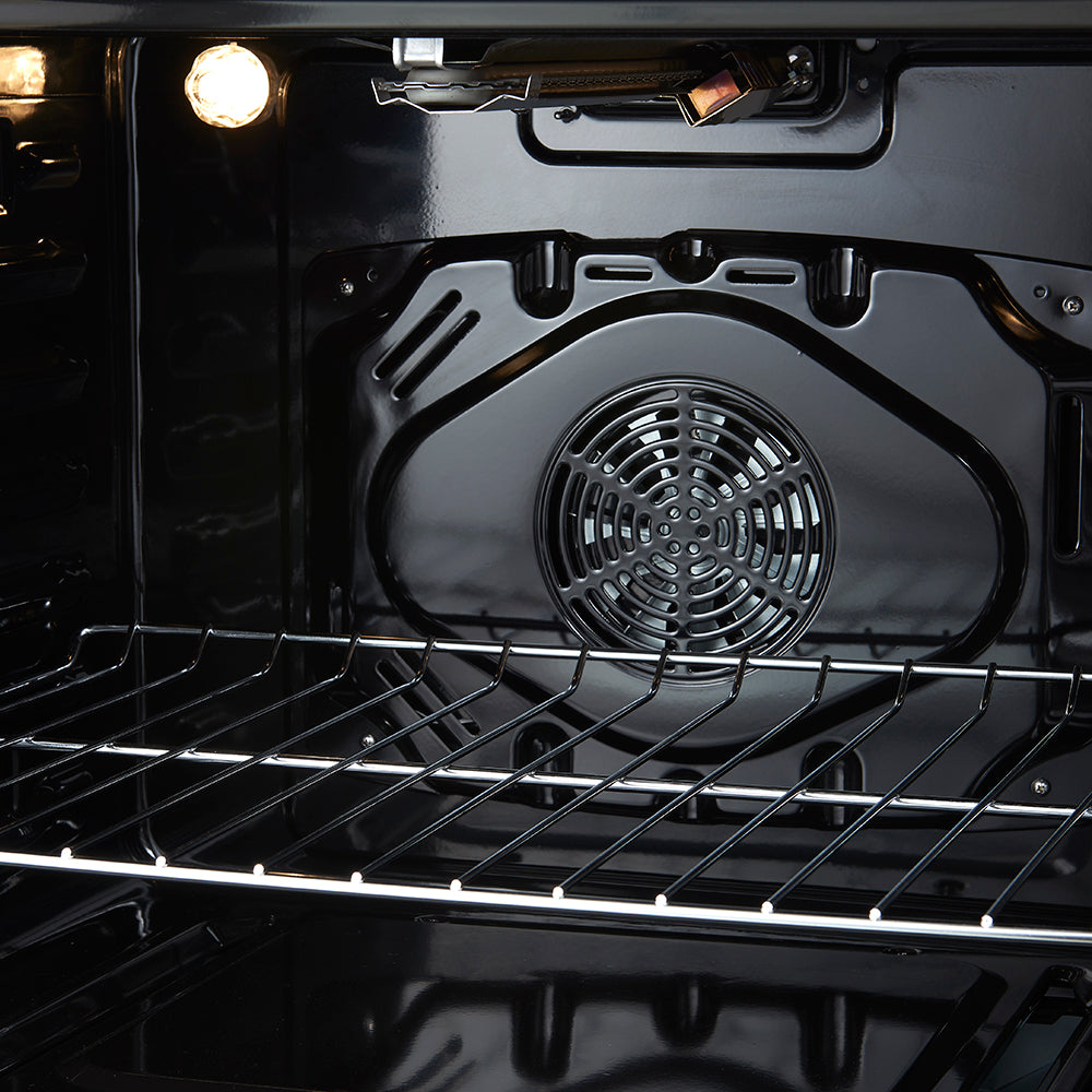 Forno Leonardo Espresso 30-Inch Black Gas Range, 5 Burners, 39,500 BTU, 5 cu.ft Convection Oven - Forno Appliances