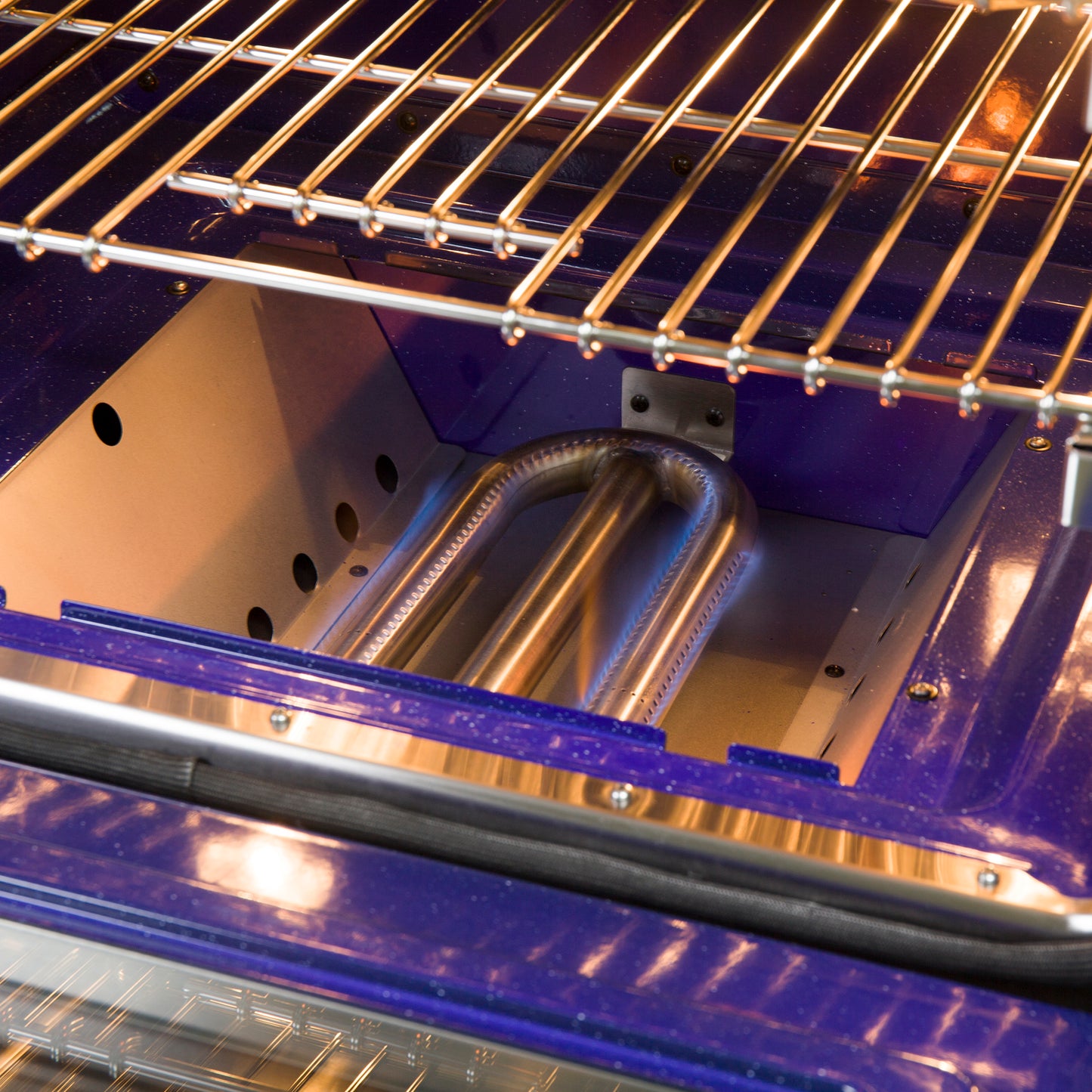 Cuisinière à gaz autoportante Forno Massimo de 60 pouces, 10 brûleurs, four à convection véritable
