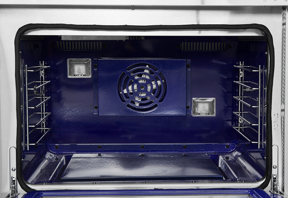 Forno Capriasca cuisinière à gaz autoportante de 30 pouces, 4 brûleurs, four à convection véritable - Forno Appliances