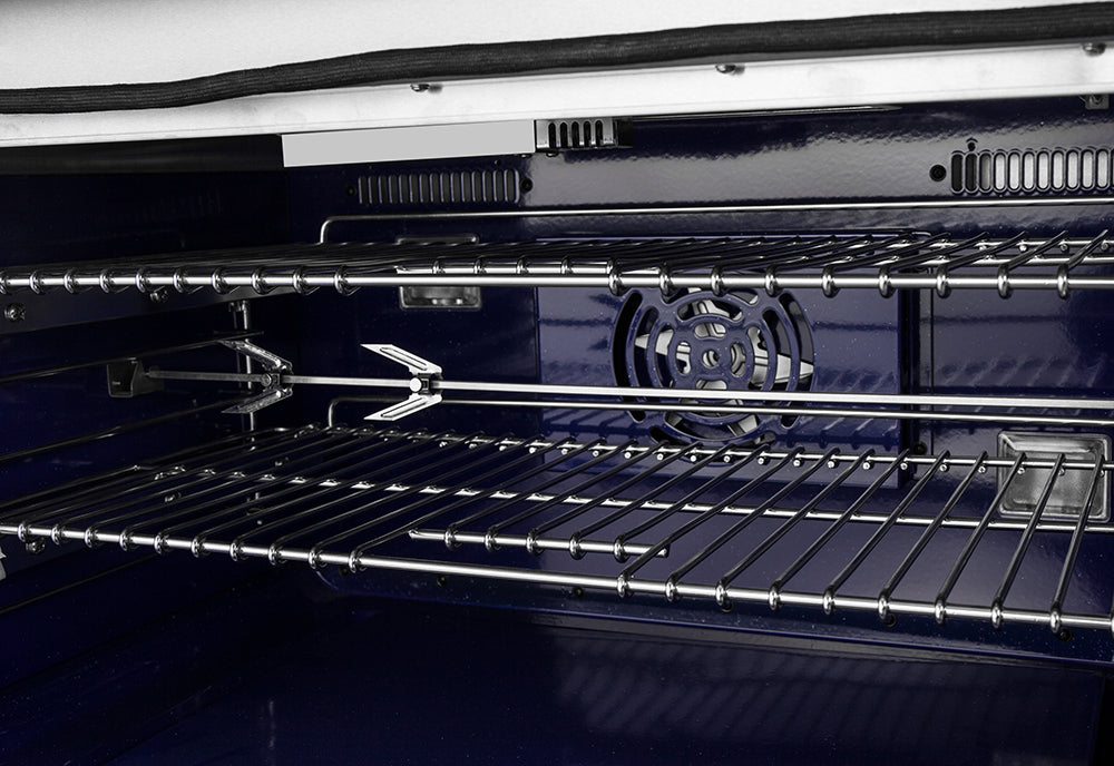 Cuisinière à gaz autoportante Forno Capriasca 30 pouces, 4 brûleurs, four à convection véritable - Forno Appliances