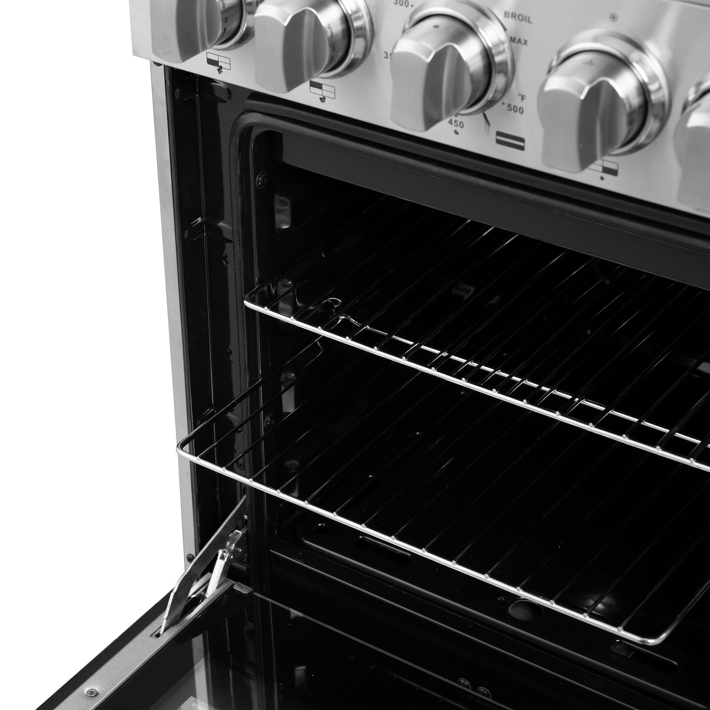 Cuisinière à gaz autoportante Forno Lamazze de 20 pouces, conception compacte, économe en énergie
