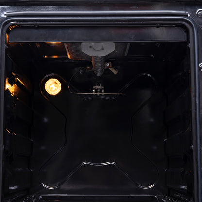 Cuisinière à gaz autoportante Forno Lamazze de 20 pouces, conception compacte, économe en énergie