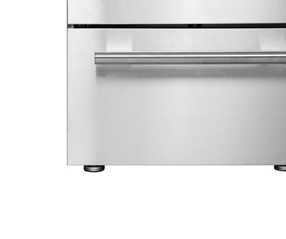 Cuisinière à gaz autoportante Forno Lamazze de 20 pouces, conception compacte, économe en énergie