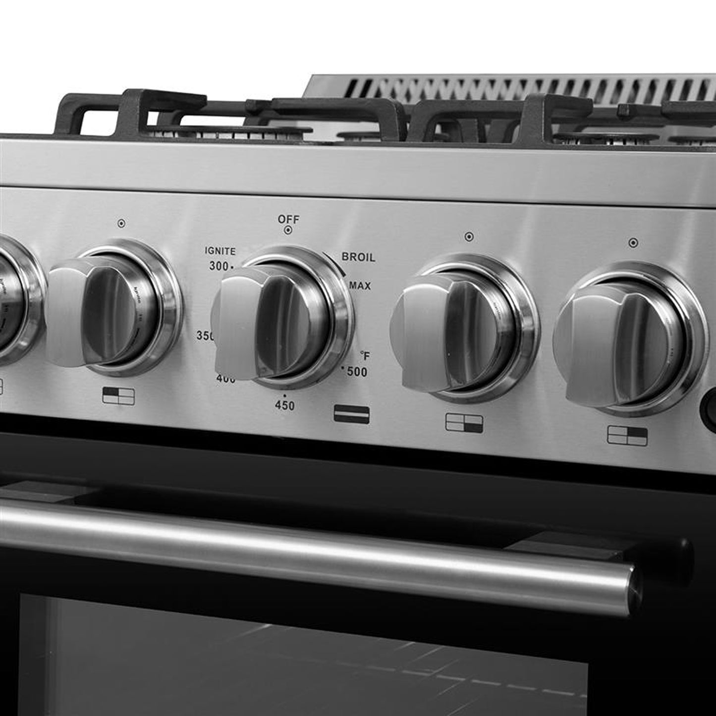 Cuisinière à gaz autoportante Forno Lamazze de 20 pouces, conception compacte, économe en énergie