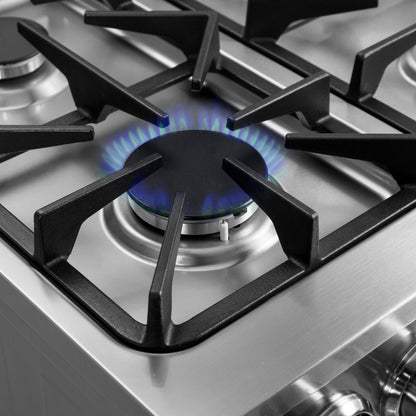 Forno Breno 24-Inch Freestanding Gas Range, Compact Design, Energy Efficient - Forno Appliances
