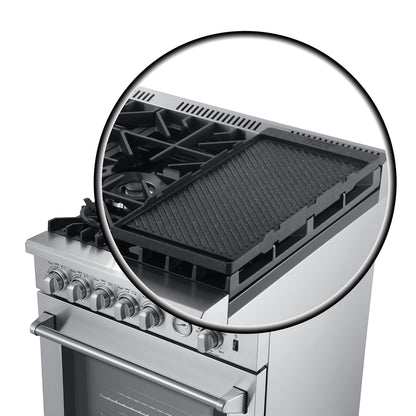 Forno Lazio 30-Inch Freestanding Gas Range, 4 Burners, Convection Oven, Energy Efficient - Forno Appliances