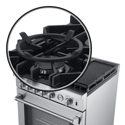 Forno Lazio 30-Inch Freestanding Gas Range, 4 Burners, Convection Oven, Energy Efficient - Forno Appliances