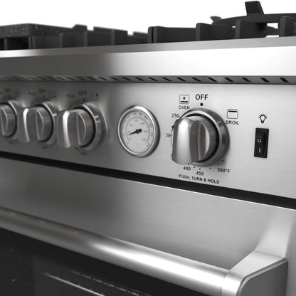 Forno Lazio 30-Inch Freestanding Gas Range, 4 Burners, Convection Oven, Energy Efficient - Forno Appliances