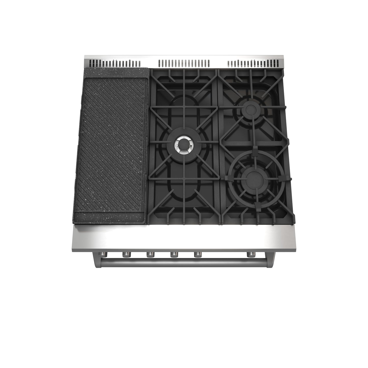 Forno Lazio 30-Inch Freestanding Gas Range, 4 Burners, Convection Oven, Energy Efficient - Forno Appliances