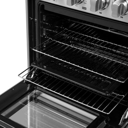 Forno Breno 24-Inch Freestanding Gas Range, Plug Included, Energy Efficient - Forno Appliances