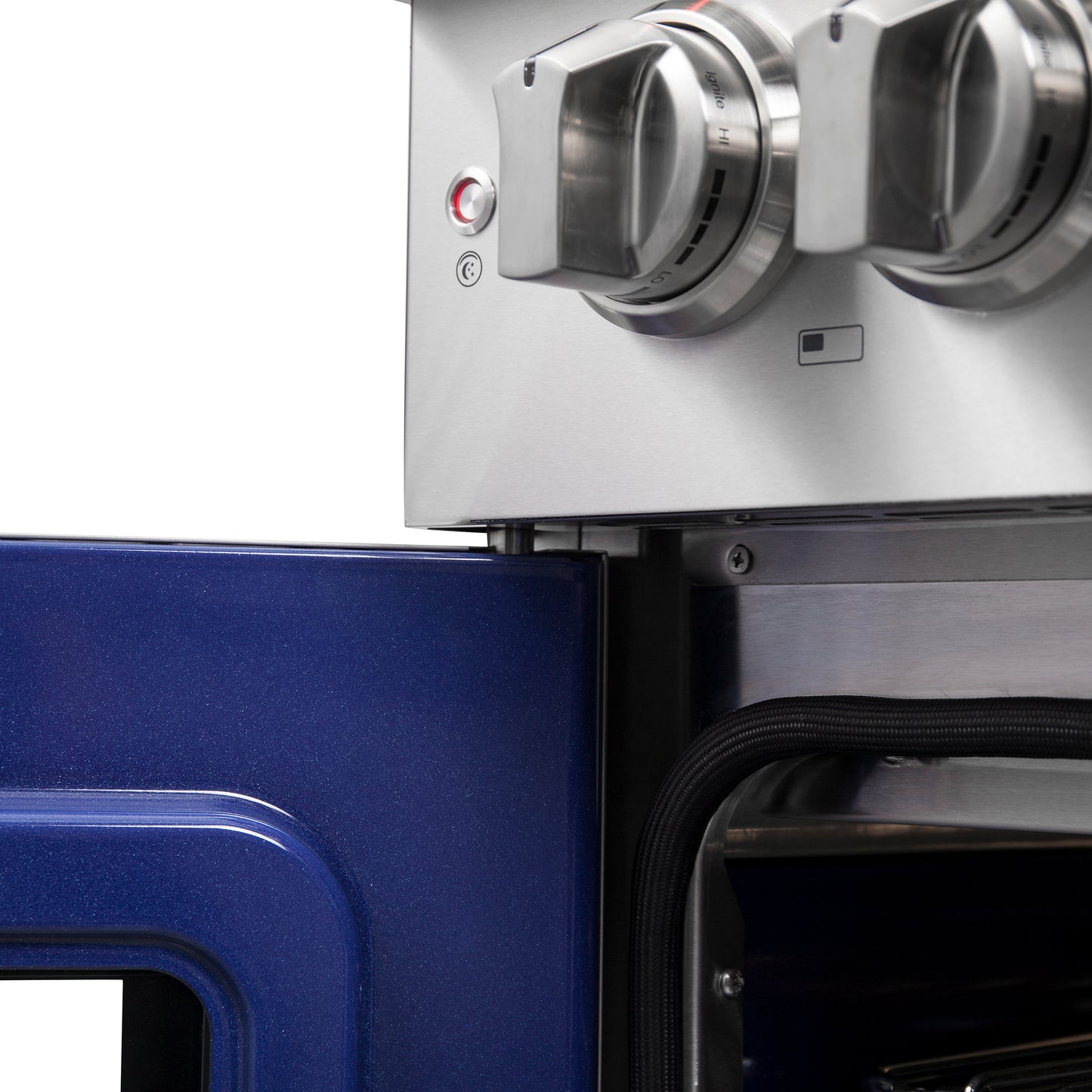 Forno Capriasca 30-Inch Freestanding French Door Dual Fuel Range, 4 Burners, True Convection Oven - Forno Appliances