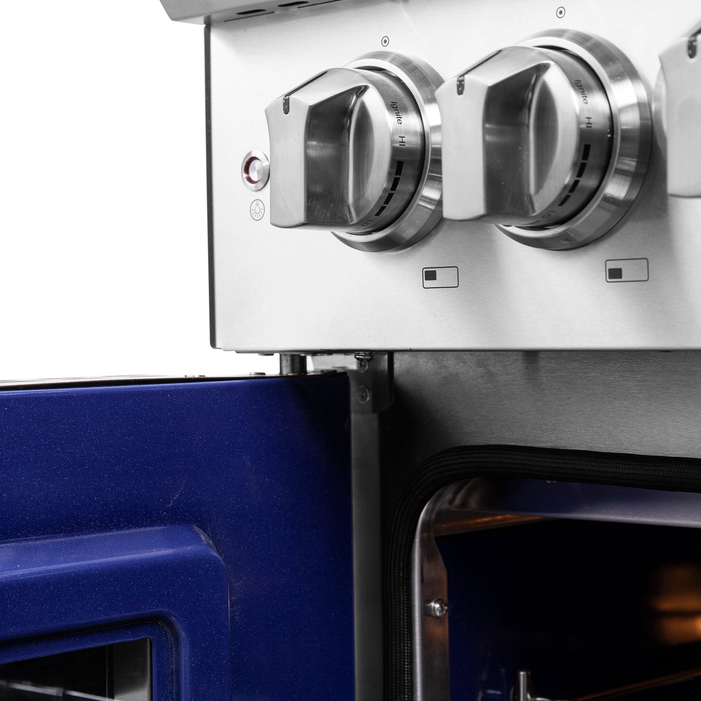 Forno Capriasca 48-Inch Freestanding French Door Dual Fuel Range, 8 Burners, True Convection Oven - Forno Appliances