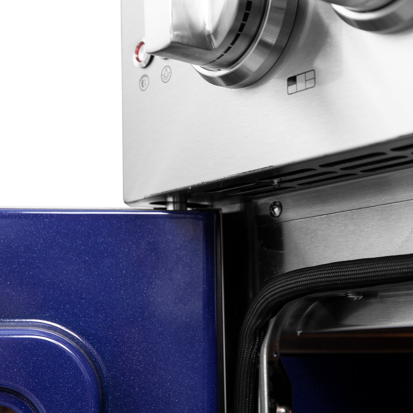 Forno Massimo 30-Inch Freestanding French Door Gas Range, 4 Burners, Convection Oven, Energy Efficient - Forno Appliances
