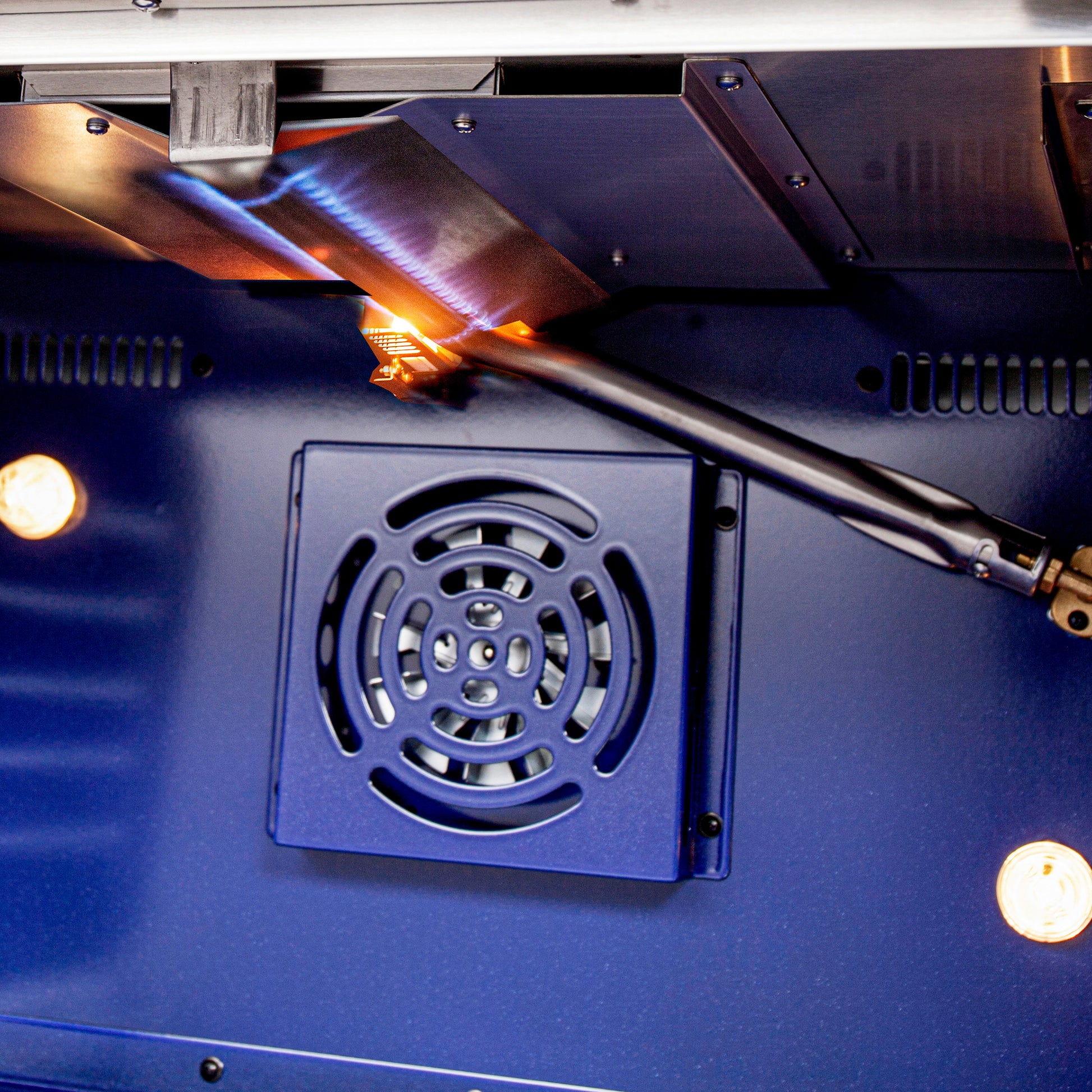 Cuisinière à gaz Forno Massimo autonome de 36 pouces avec portes françaises, 6 brûleurs, four à convection, économe en énergie - Forno Appliances
