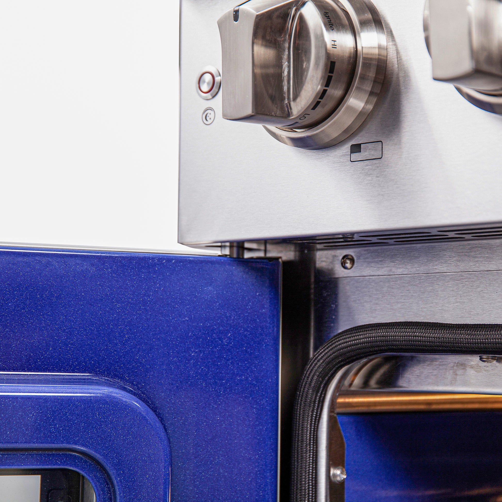 Cuisinière à gaz autoportante Forno Massimo de 36 pouces, porte française, 6 brûleurs, four à convection, économe en énergie - Forno Appliances