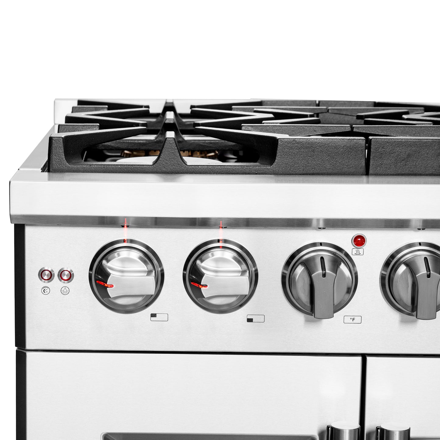 Cuisinière à gaz autonome Forno Capriasca de 30 pouces, portes françaises, 4 brûleurs, four à convection, économe en énergie - Forno Appliances