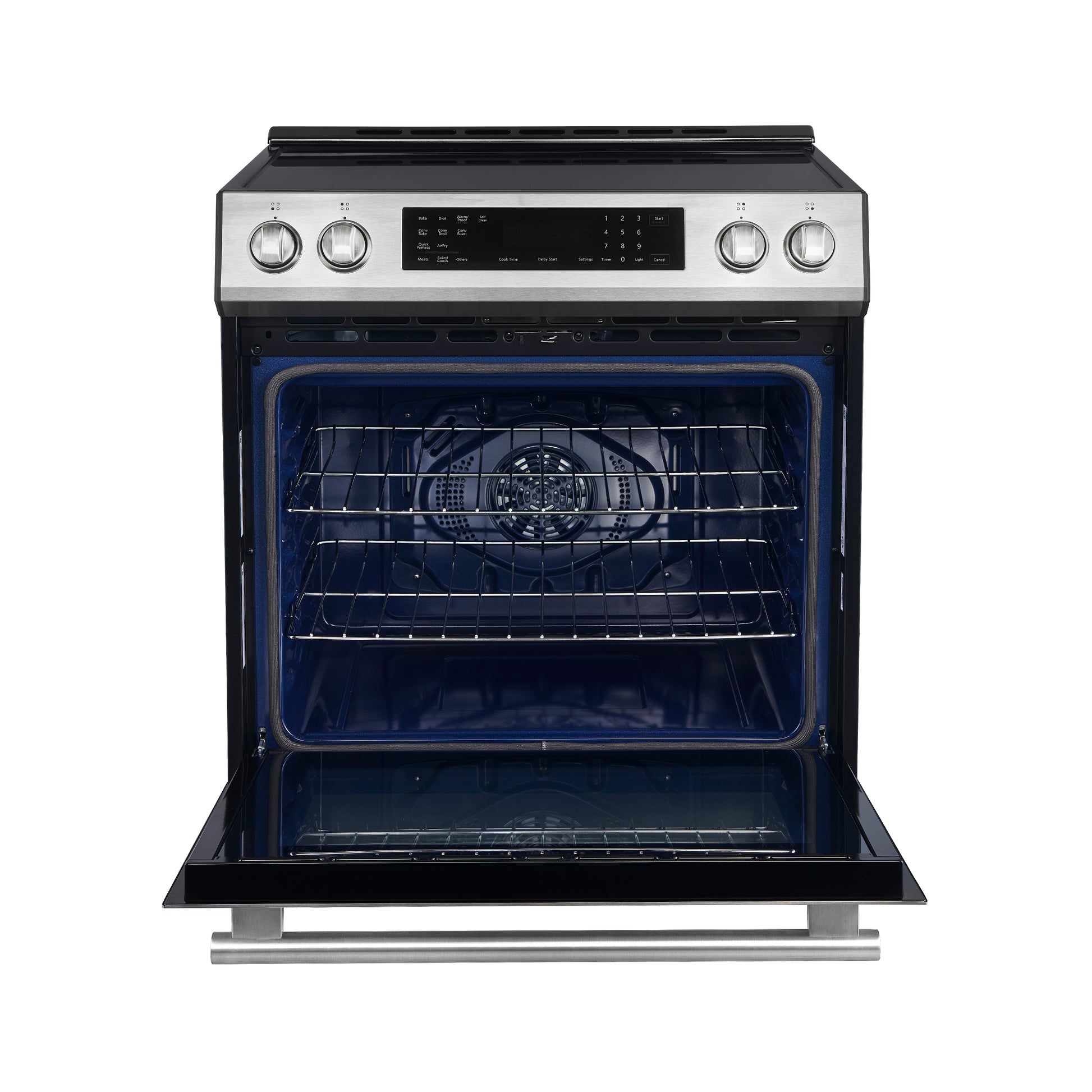 FORNO 2-Piece SS Kitchen Bundle - 30" Induction Range and 31" Bottom Freezer Refrigerator - Forno Appliances