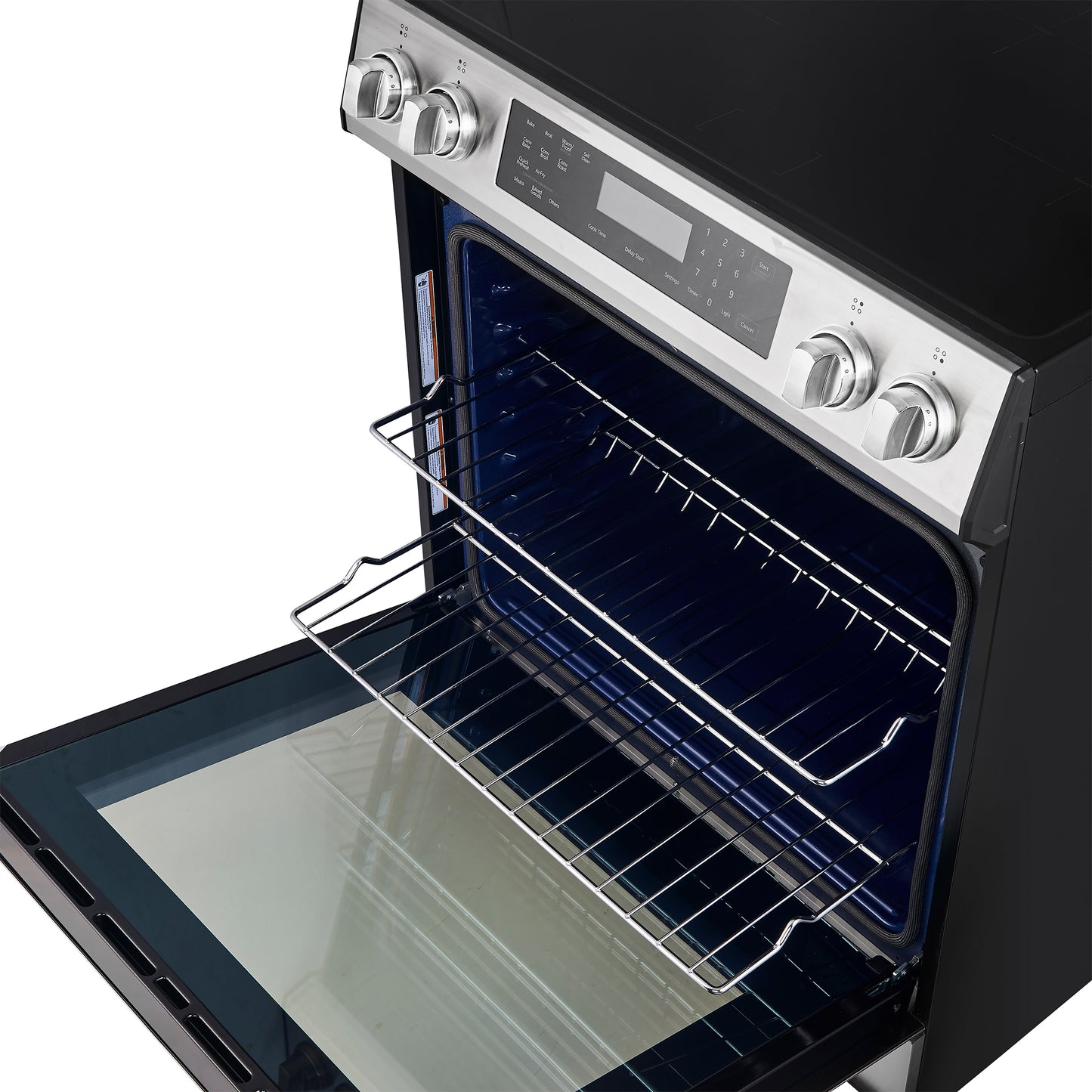 FORNO 2-Piece SS Kitchen Bundle - 30" Induction Range and 31" Bottom Freezer Refrigerator - Forno Appliances