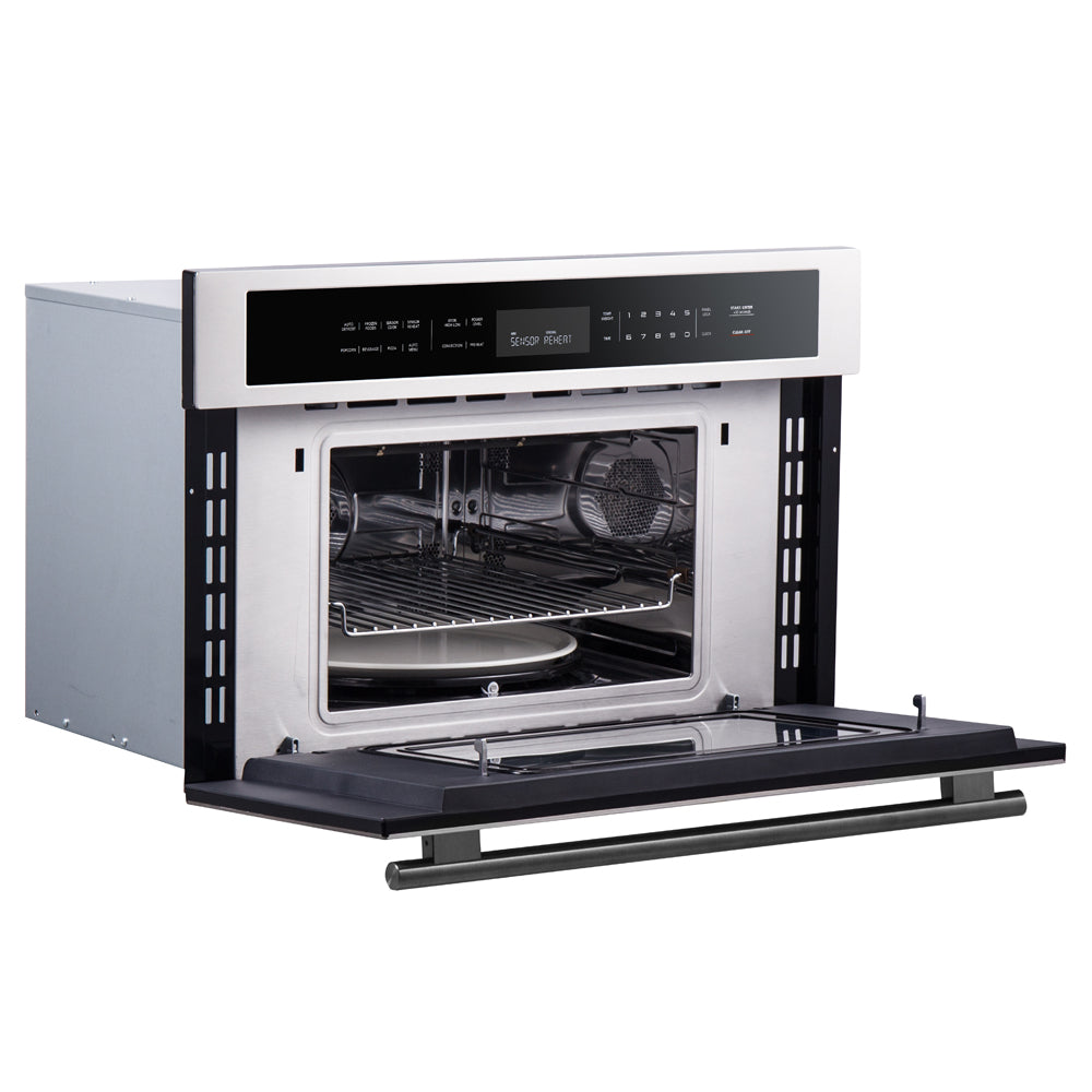 Forno Oliena 30-Inch Compact Oven and 1000 Watt Microwave, 1.6 cu.ft, Convection Oven - Forno Appliances