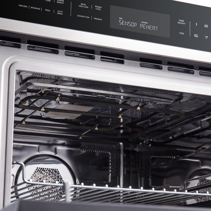 Forno Oliena 30-Inch Compact Oven and 1000 Watt Microwave, 1.6 cu.ft, Convection Oven - Forno Appliances
