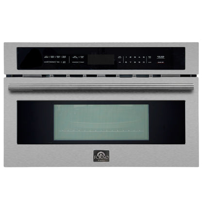 Forno Oliena 30-Inch Compact Oven and 1000 Watt Microwave, 1.6 cu.ft, Convection Oven - Forno Appliances