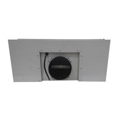 Forno Frassanito 36-Inch Recessed Range Hood, 450 CFM, Stainless Steel Baffle Filters, LED Lighting