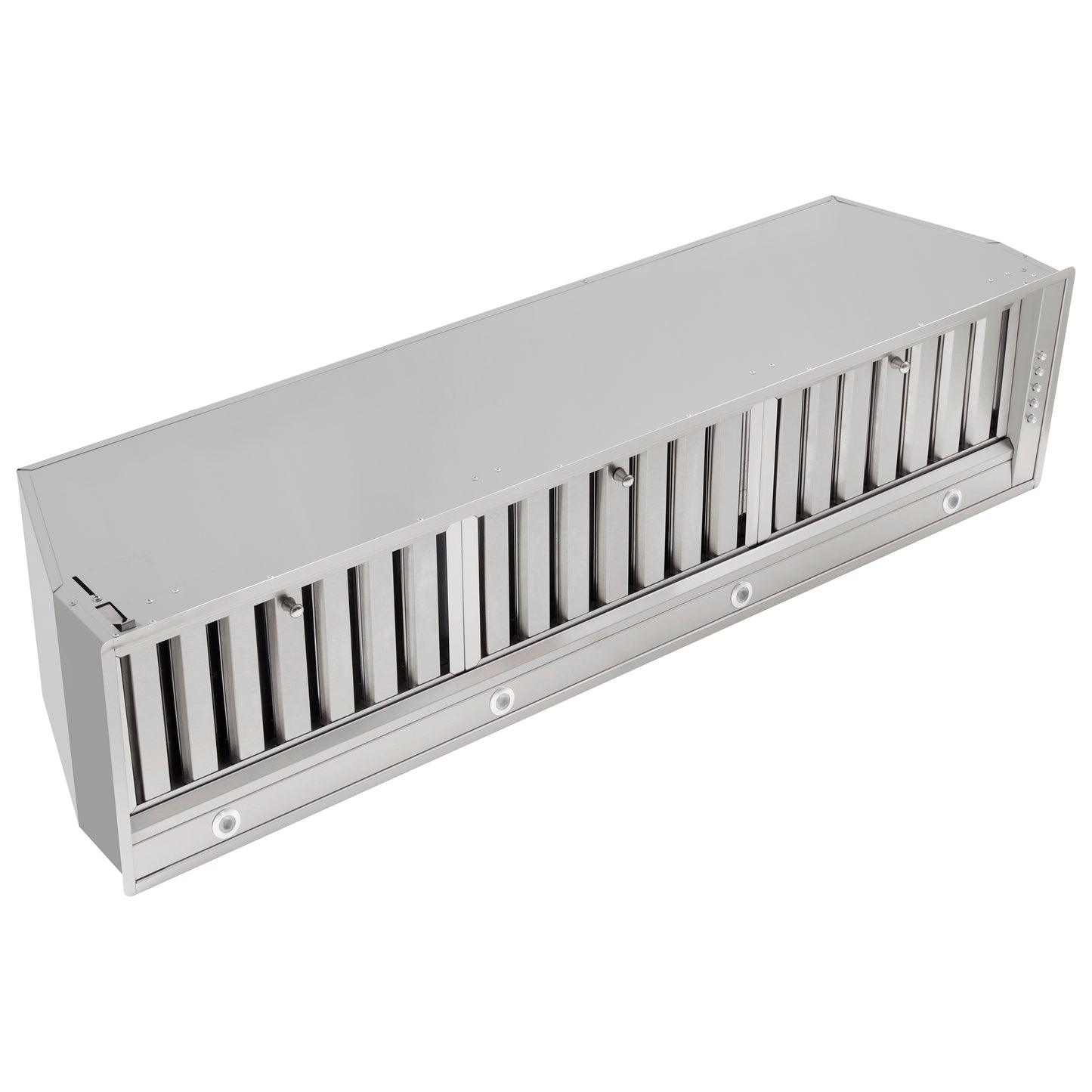 Forno Frassanito 48-Inch Recessed Range Hood, Stainless Steel Baffle Filters, LED Lighting - Forno Appliances