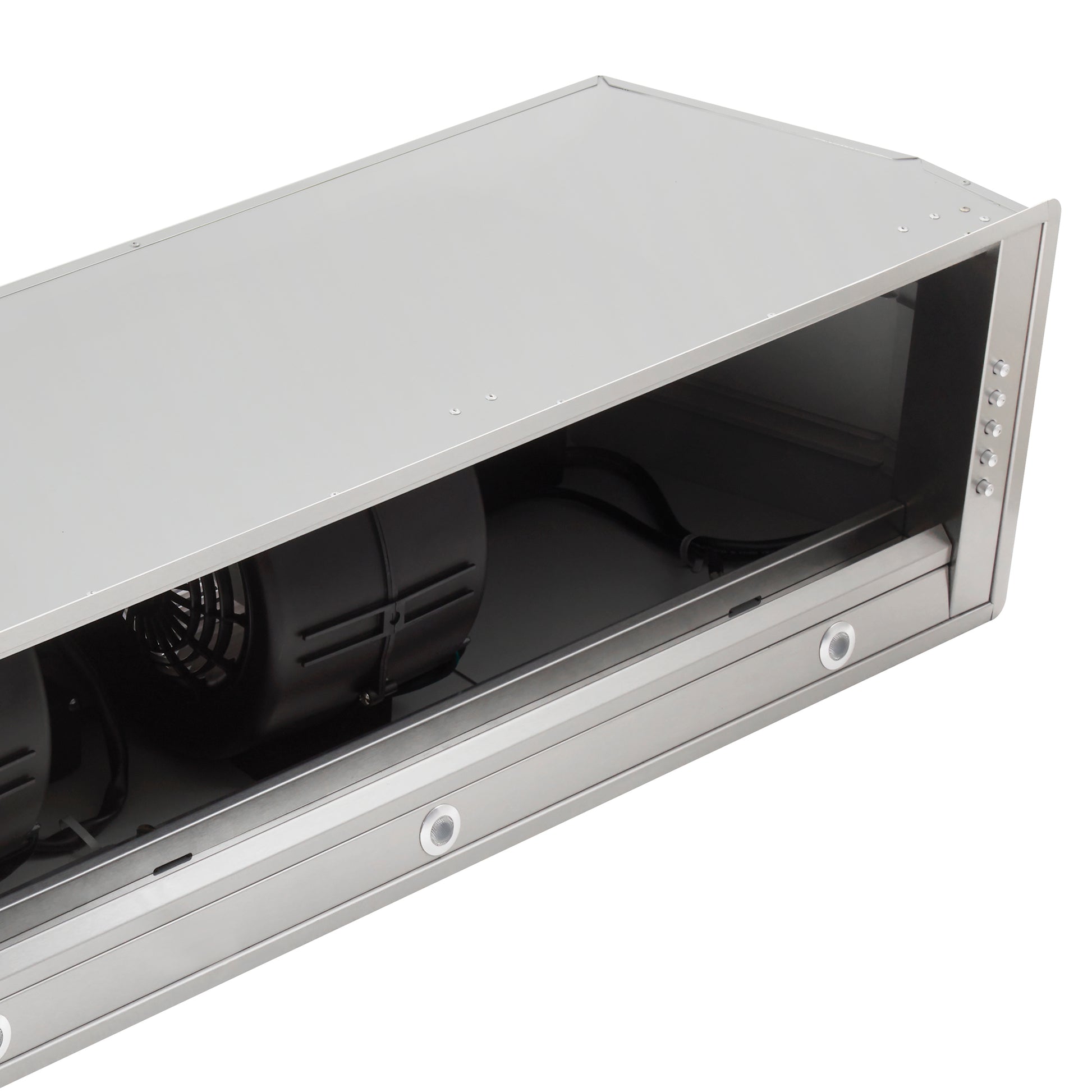 Forno Frassanito 60-Inch Recessed Range Hood, Stainless Steel Baffle Filters, LED Lighting - Forno Appliances